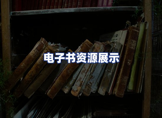 电子书资源展示
